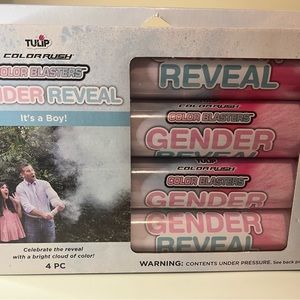 Gender Reveal “It’s a Boy” By Color Blasters